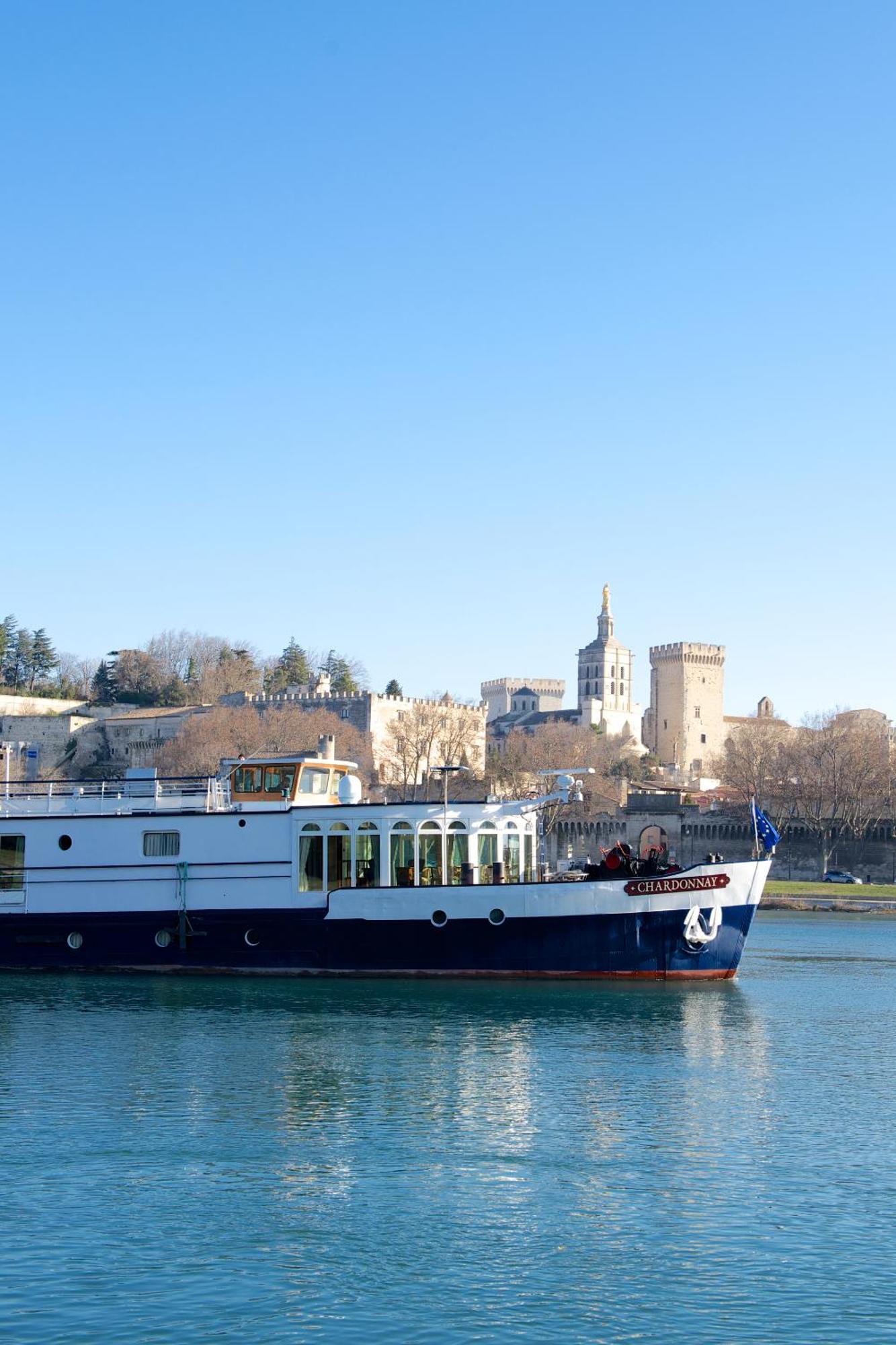 Bateau Hotel A Quai Le Chardonnay Avignon Exterior foto