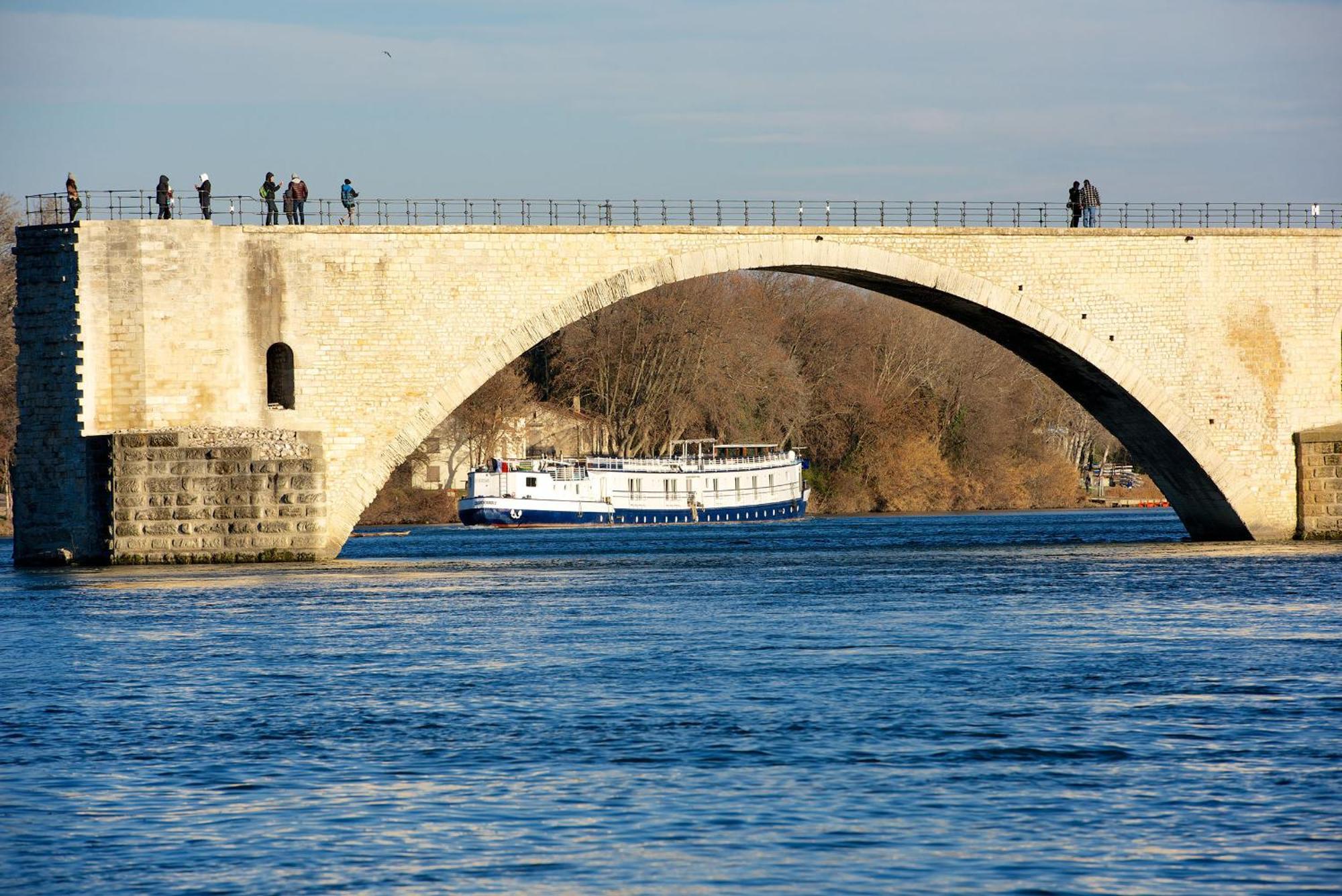 Bateau Hotel A Quai Le Chardonnay Avignon Exterior foto