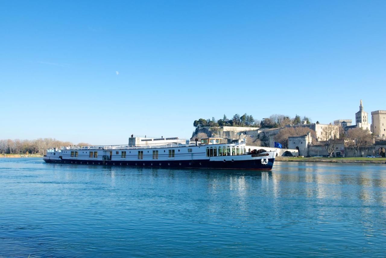 Bateau Hotel A Quai Le Chardonnay Avignon Exterior foto